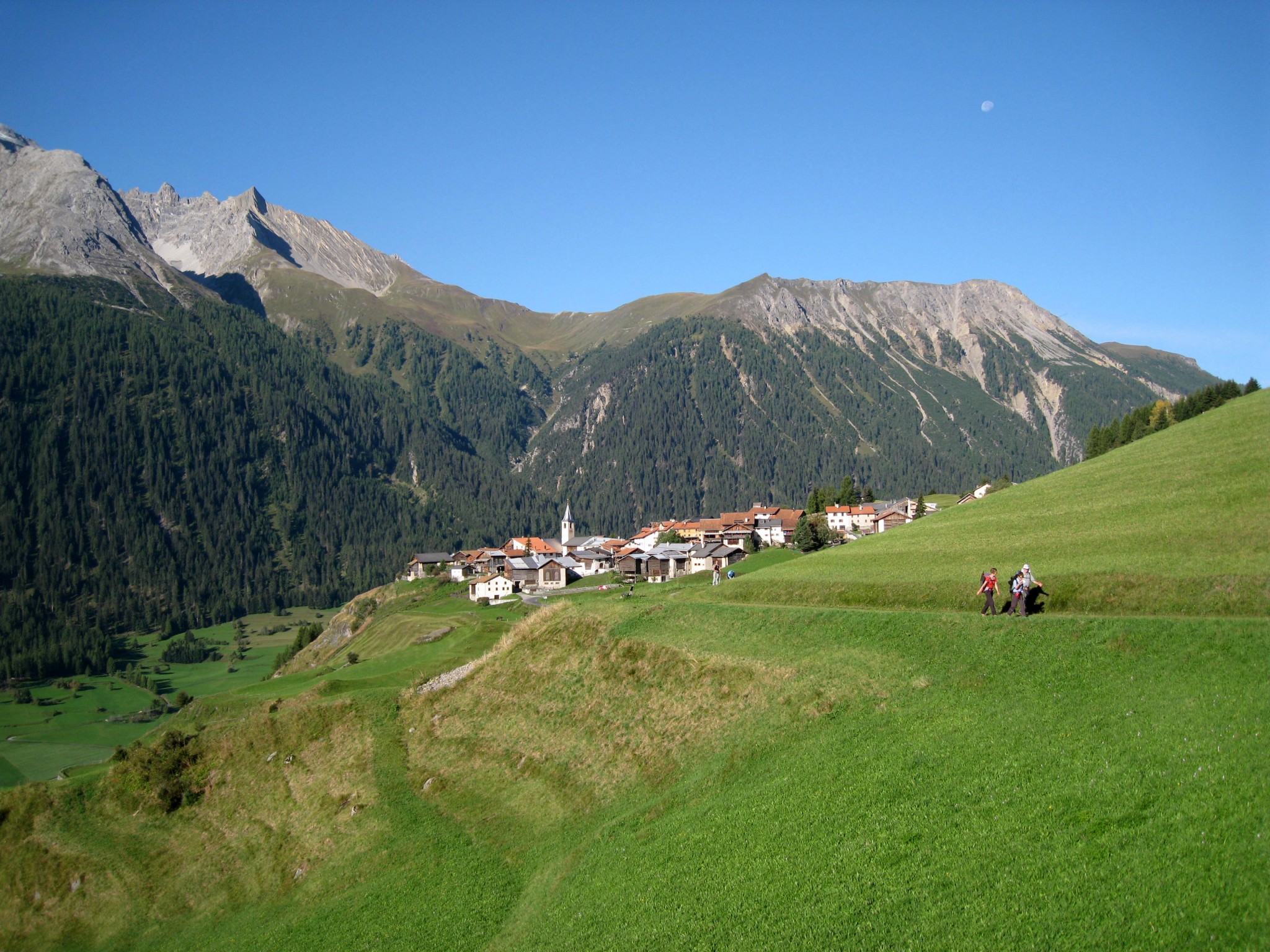 De cabane à cabane, de Bergün à Klosters