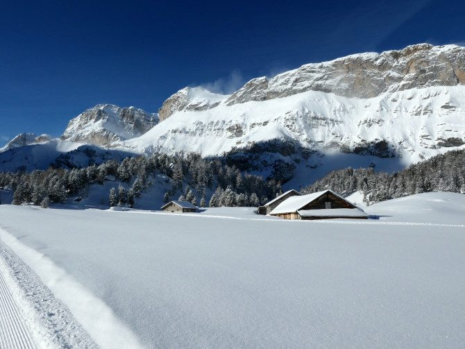 Randonnées hivernales, Kandersteg