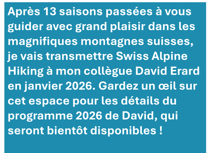 NOUVELLES !